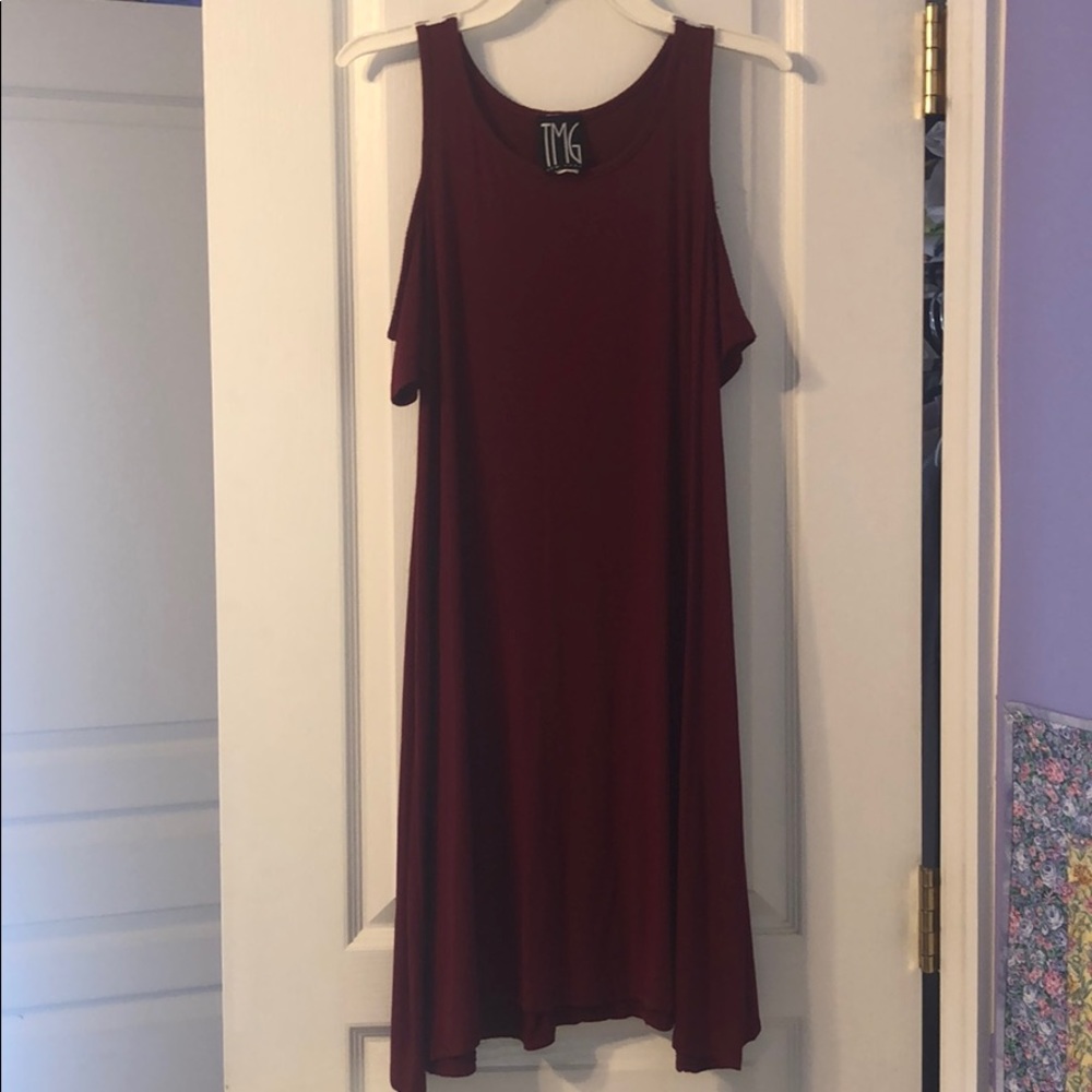 Juniors Cold Shoulder Dress